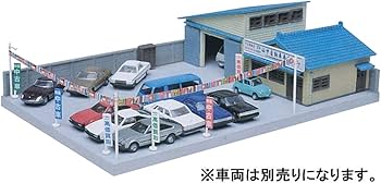 中古車屋　ジオラマ Amazon | トミーテック ジオコレ 建物コレクション 042-2 中古車屋A2